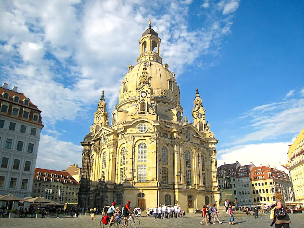 Europas Metropolen - die Frauenkirche in Dresden 