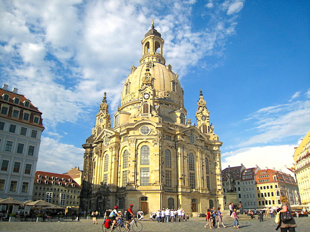 Europas Metropolen - die Frauenkirche in Dresden 