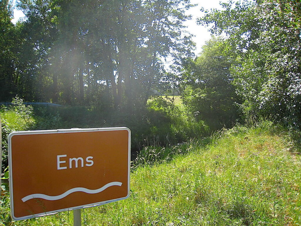 Fernradwege in Deutschland - immer entlang der Ems bis zur Nordsee