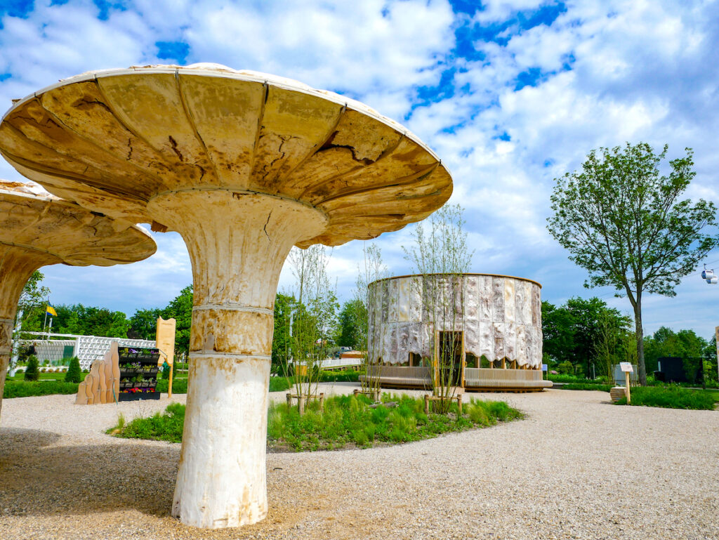 Das Pilzhaus auf der Floriade