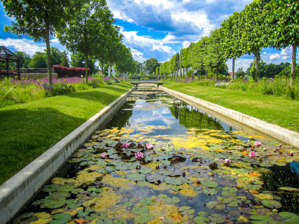 Der Schlossgarten in Oranienburg