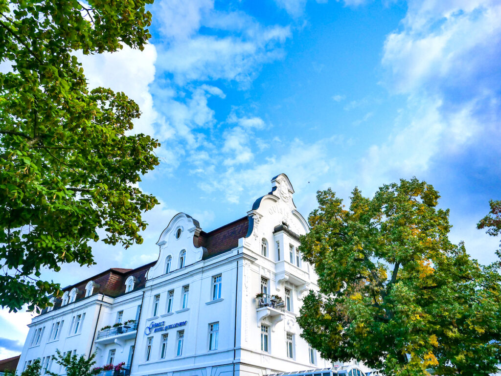 Jugendstilgebäude an der Brunnenalle in Bad Wildungen