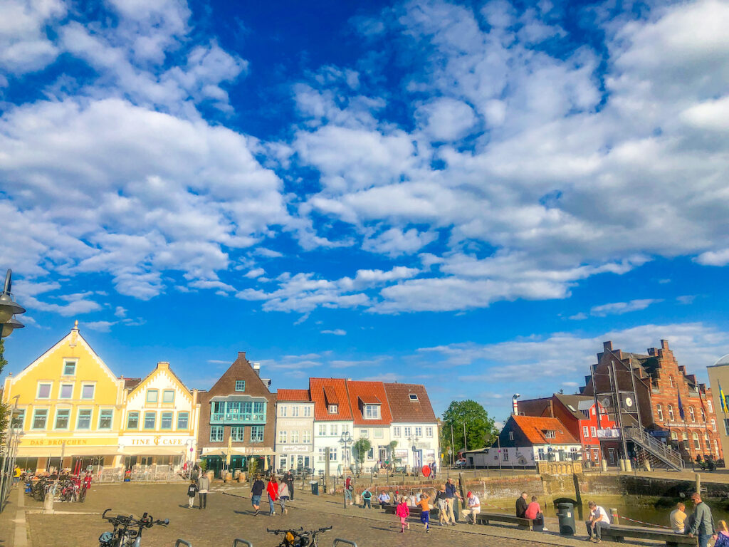 Die Schiffbrücke in Husum ist mittlerweile autofrei