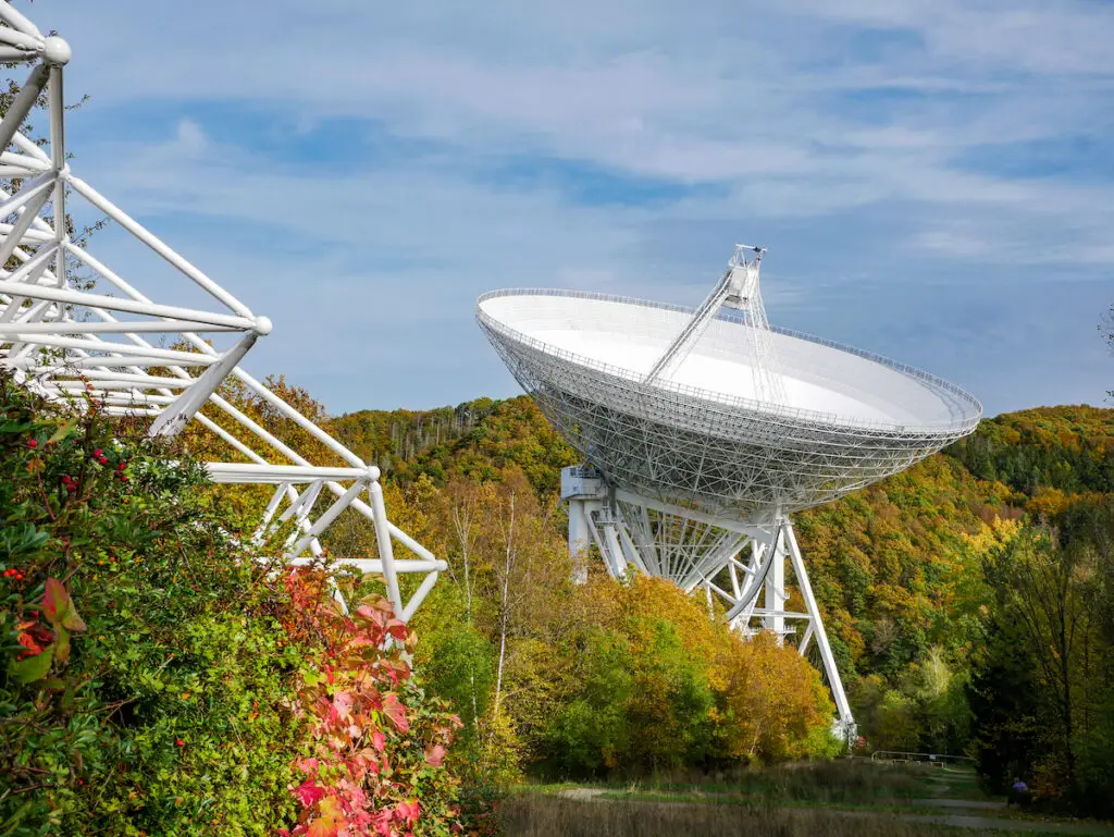 Besuch beim Radioteleskop Effelsberg