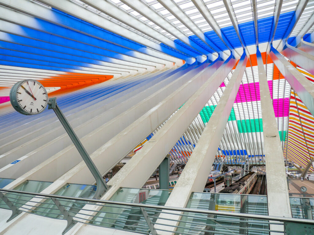 Der neue Bahnhof in Lüttich von Stararchitekt Santiago Calatrava 