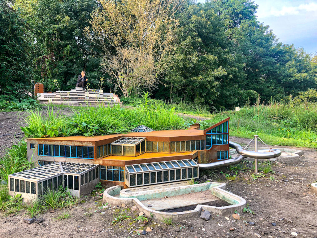 Die 5 schönsten Radwege in Nordrhein-Westfalen - Kunstinstallation auf dem Emscherkunstweg