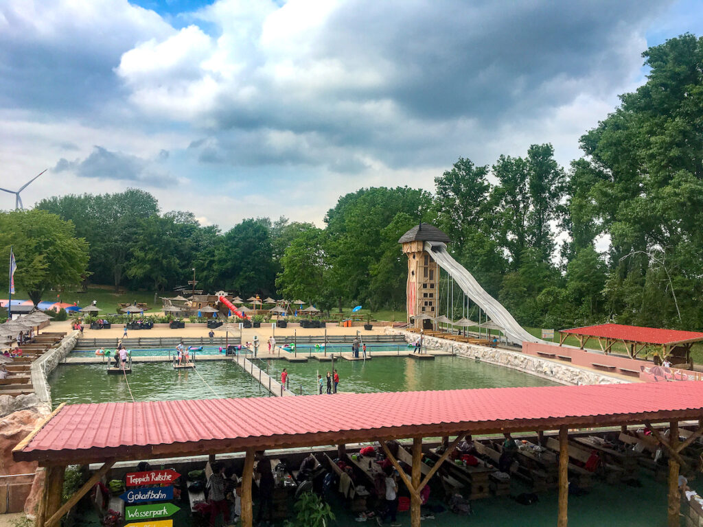 Der Freizeitpark Bobbolandia auf dem Erft-Radweg ist perfekt für Familien 