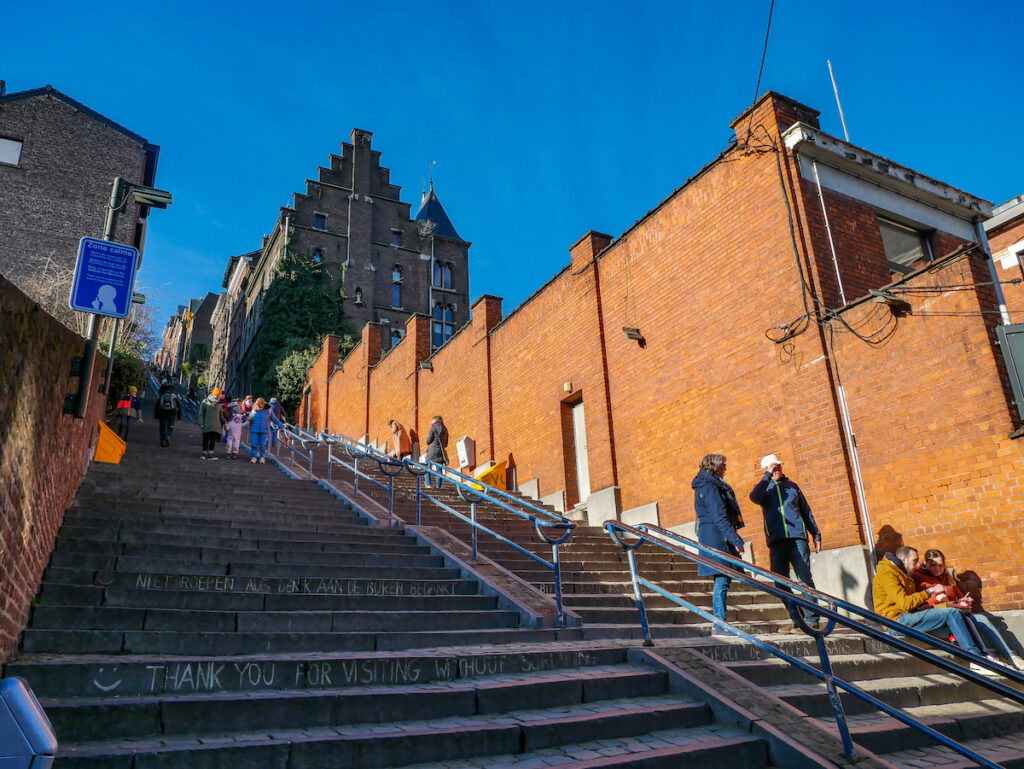 Montagne de Bueren – die berühmte Treppenstraße von Lüttich