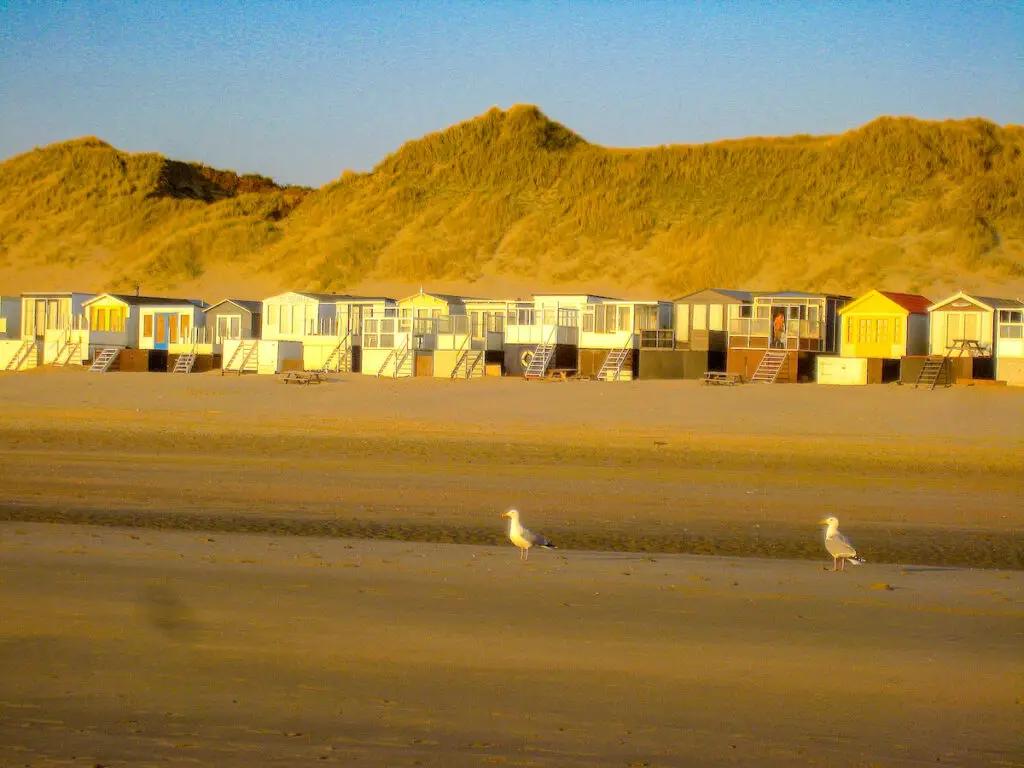 Strandschlafhäuser in Wijk aan Zee 
