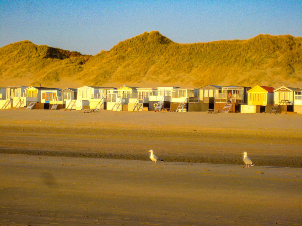 Strandschlafhäuser in Wijk aan Zee 