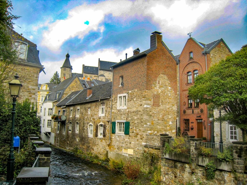 Stolberg mit dem Vichtbach