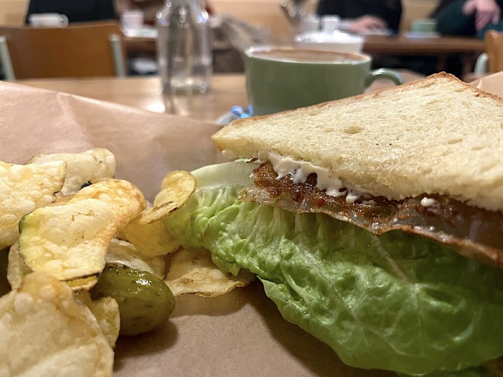 The Lemonade Stand in Ehrenfeld bietet auch vegetarische Sandwichs