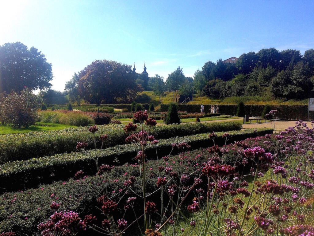 Der Garten von Kloster Kamp am Niederrhein