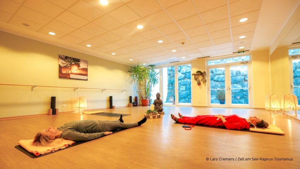 Yogaraum im Sporthotel Alpenblick in Zell am See