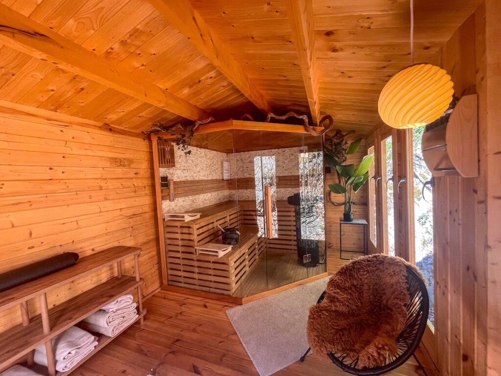 Sauna im aanderfreundlichen Schlosshotel Brilon-Wald