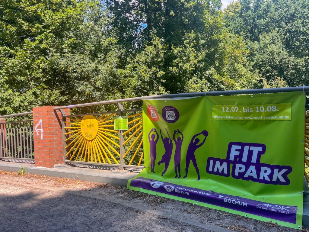 Fit im Park in Bochum