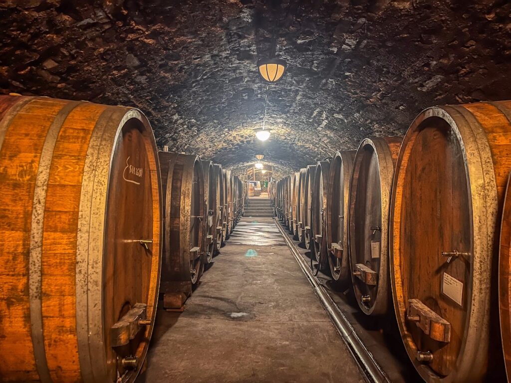 Der historische Weinkeller in Mayschoß