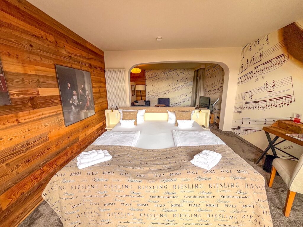 Musikzimmer im Näglers fine lounge hotel