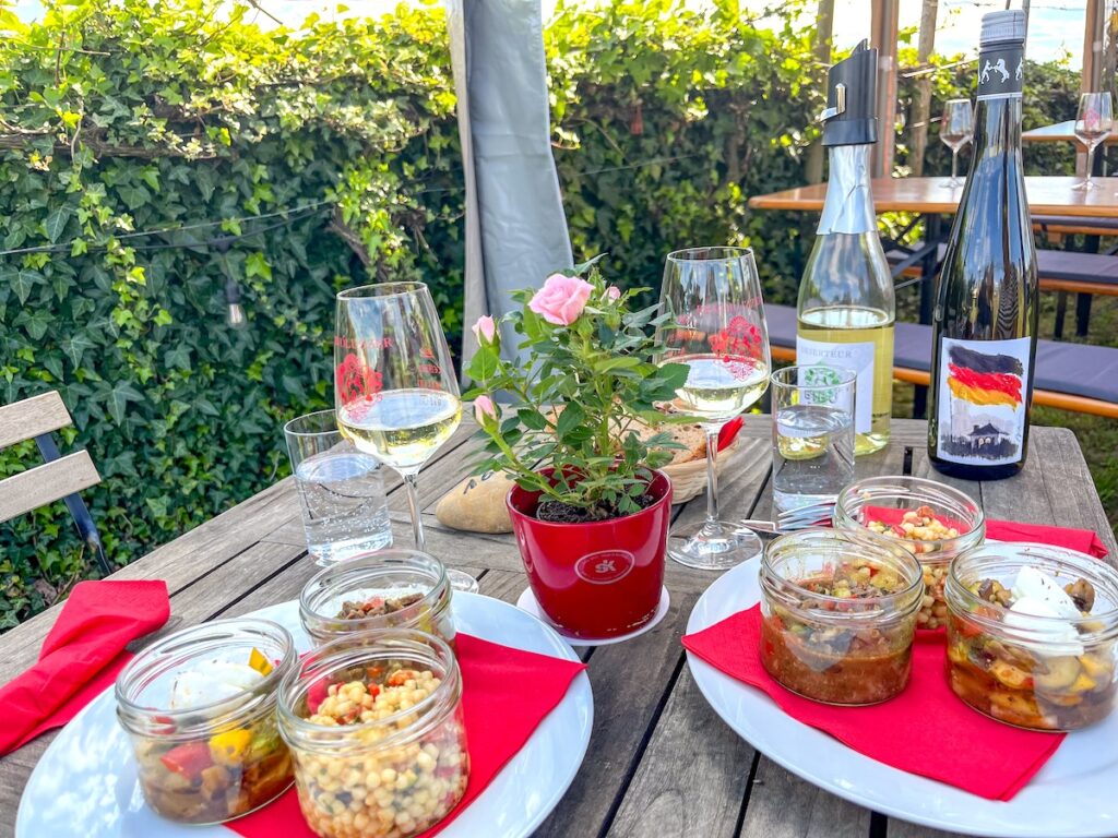 Das Revoluzzer Gartenhäuschen in Hallgarten
