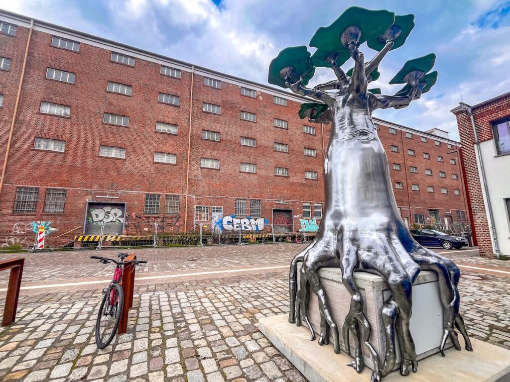 Kunstwerke sind fester Bestandteil auf den Urban Trails im Ruhrgebiet