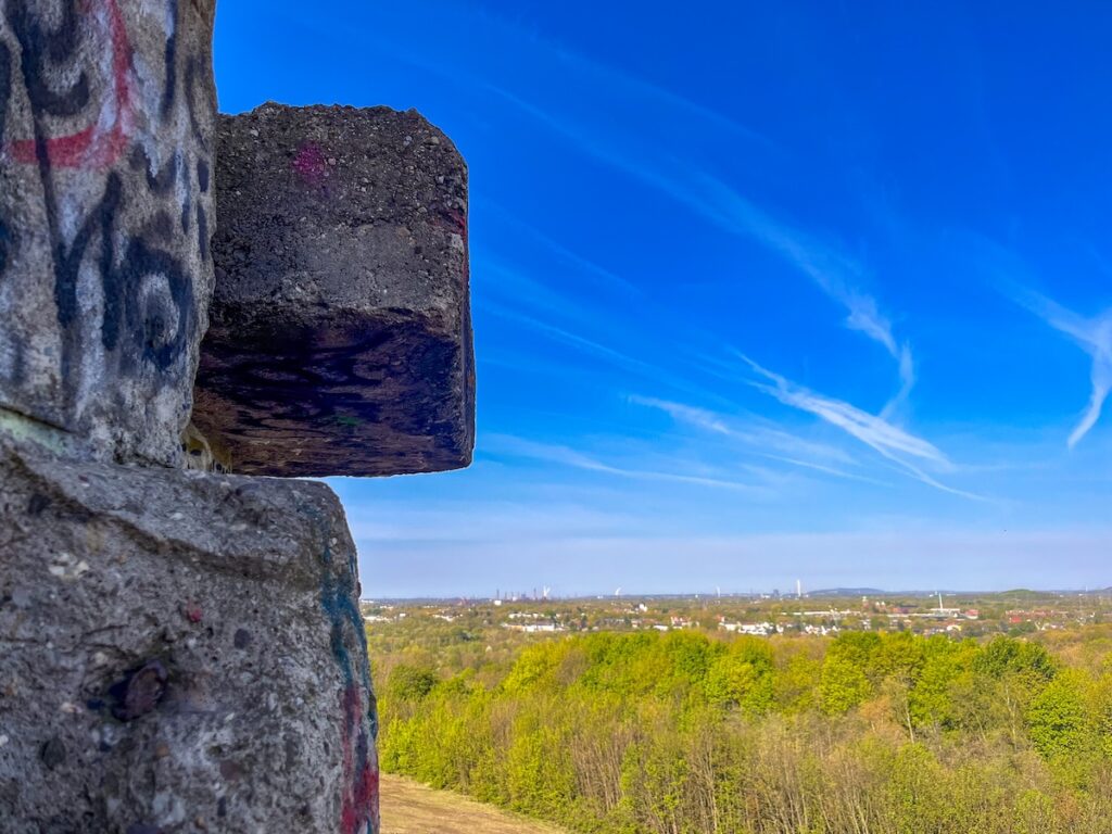 Spektakulärer Ausblick ins Ruhrgebiet