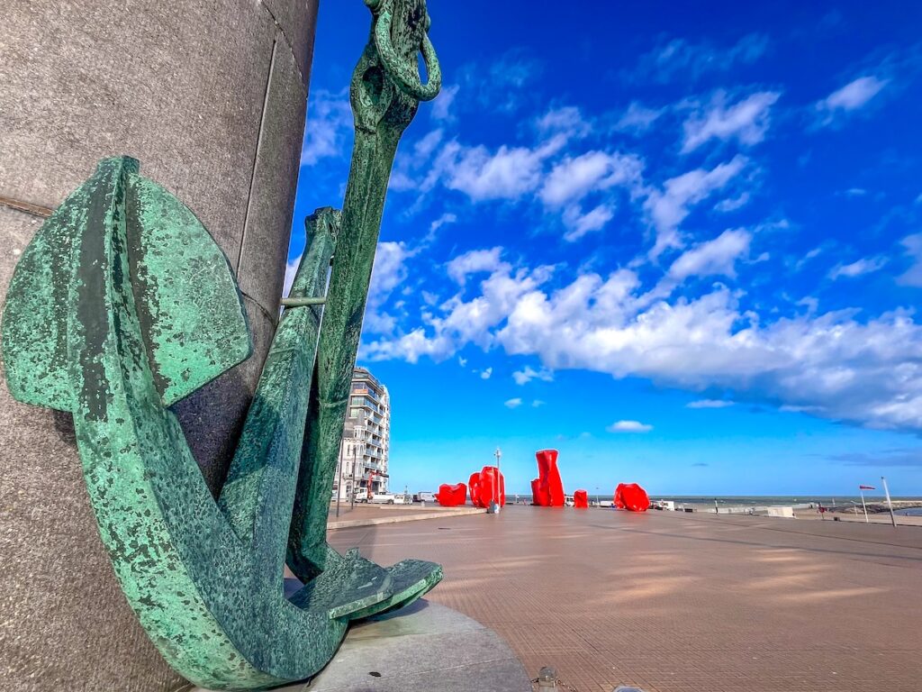 So schön ist die Strandpromenade in Ostende