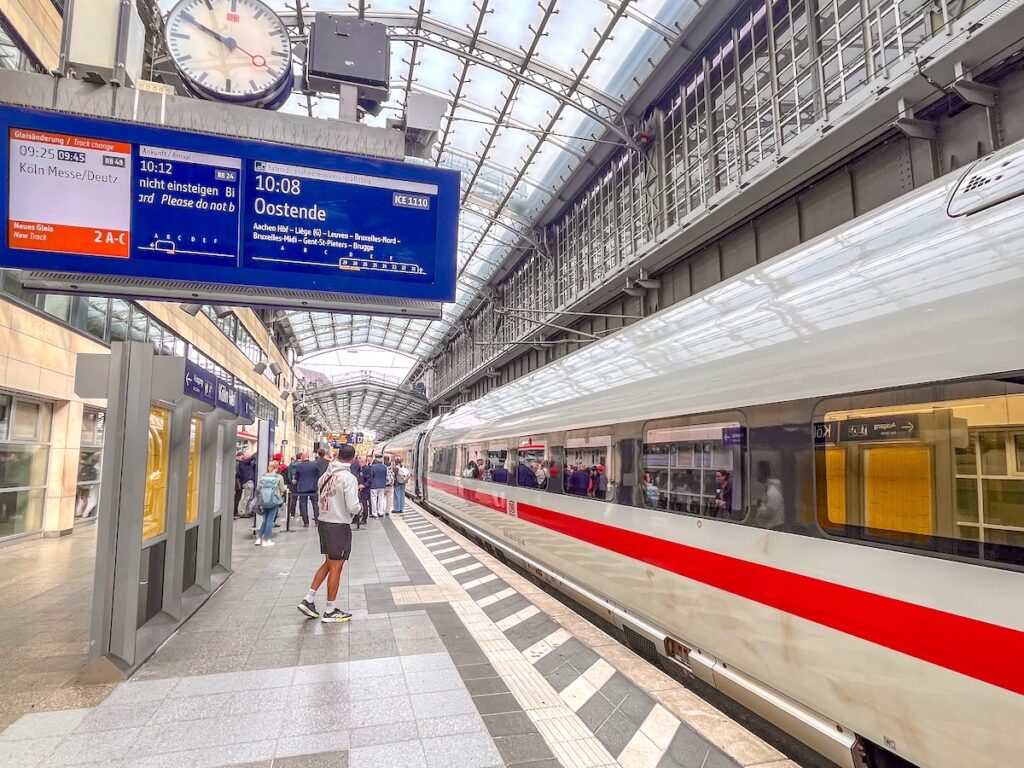 Von Köln an die Küste in 3,5 Stunden mit dem Direktzug nach Ostende