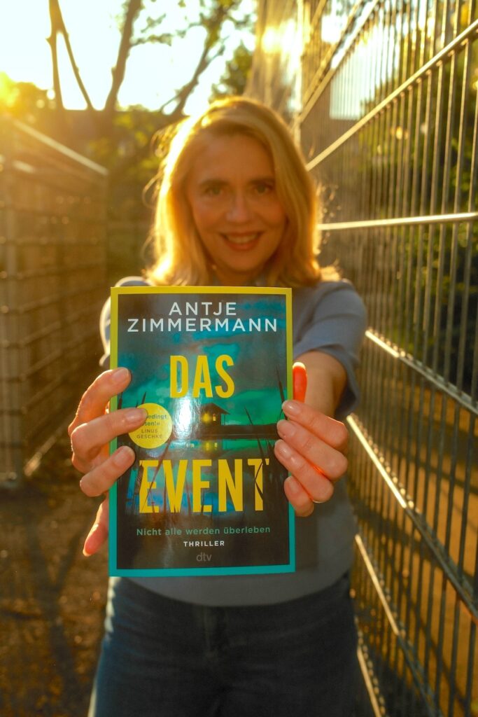 Antje Zimmermann präsentiert ihren neuen Thriller »Das Event«